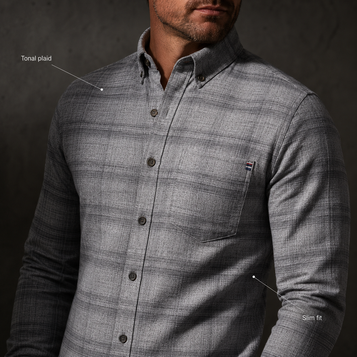 Boscaglia Brushed Plaid Shirt