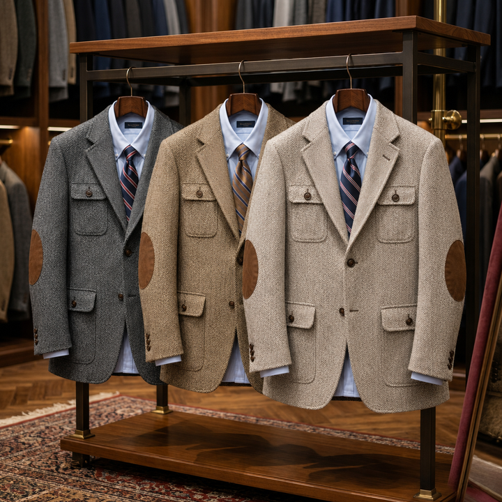 Bramwell Herringbone Blazer
