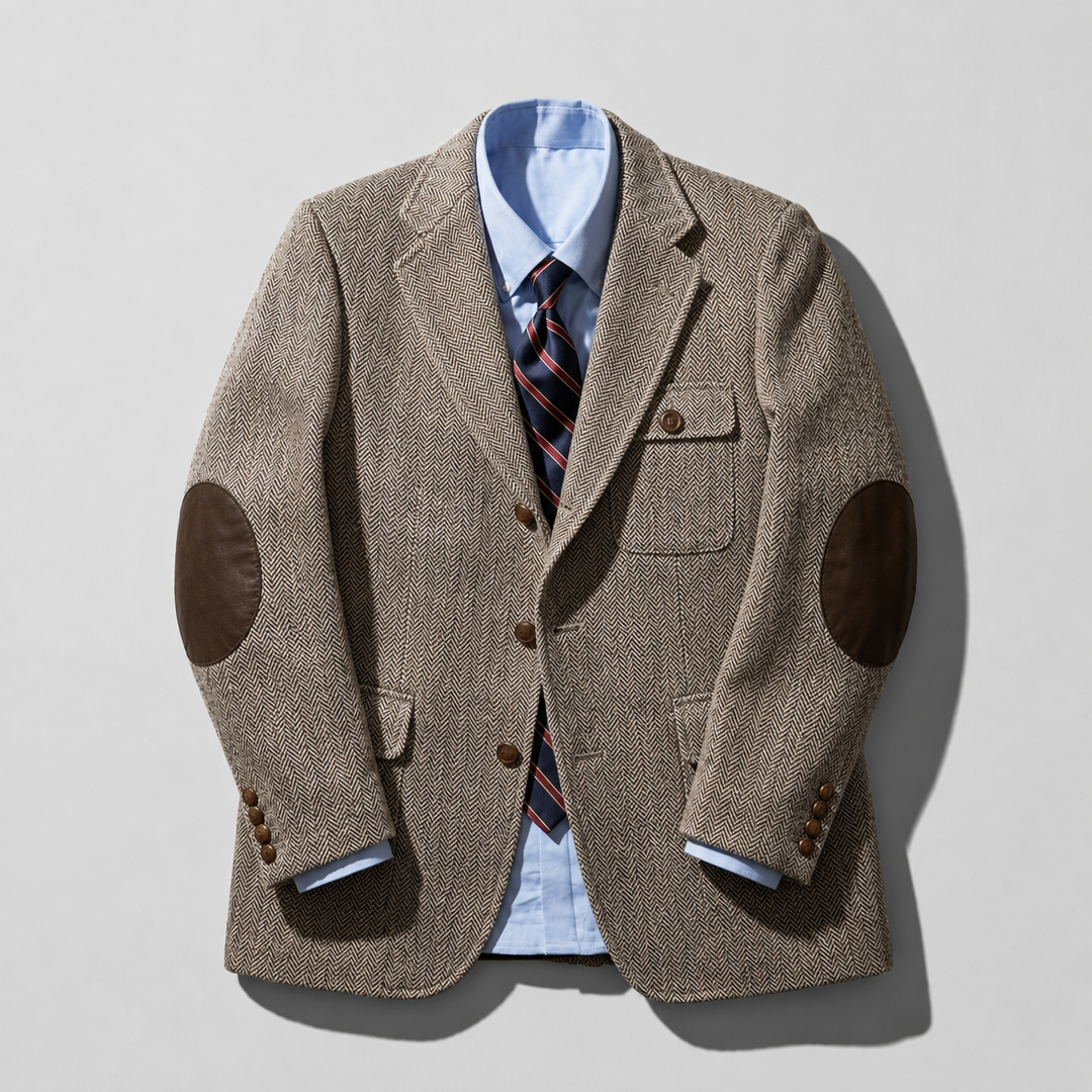 Bramwell Herringbone Blazer