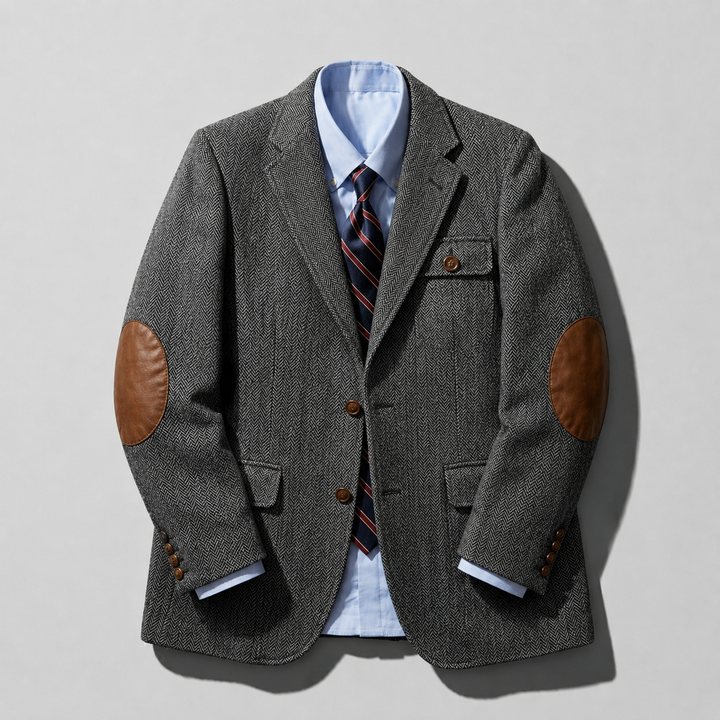 Bramwell Herringbone Blazer