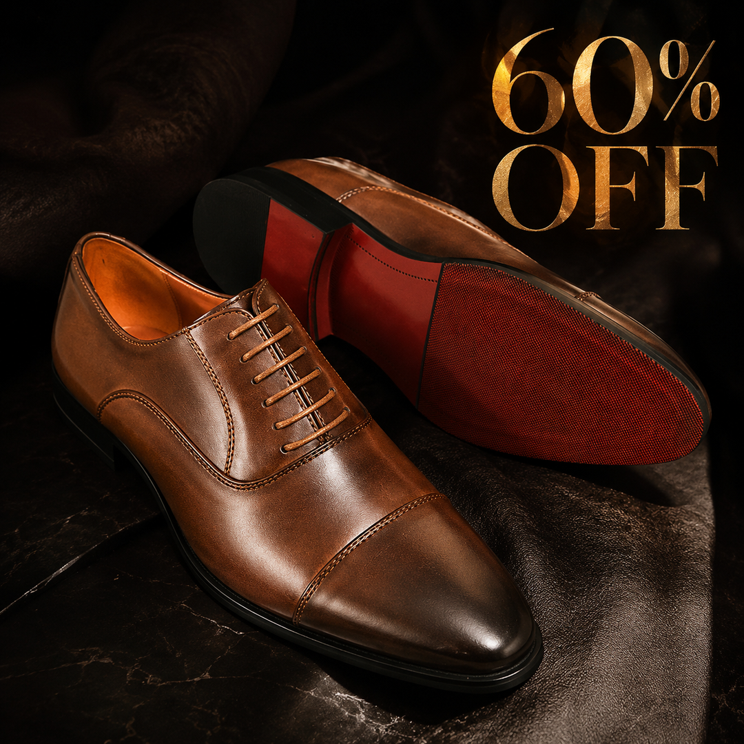 Cardinale Red Sole Oxfords