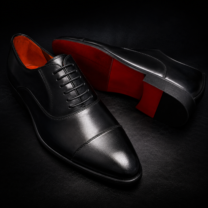 Cardinale Red Sole Oxfords