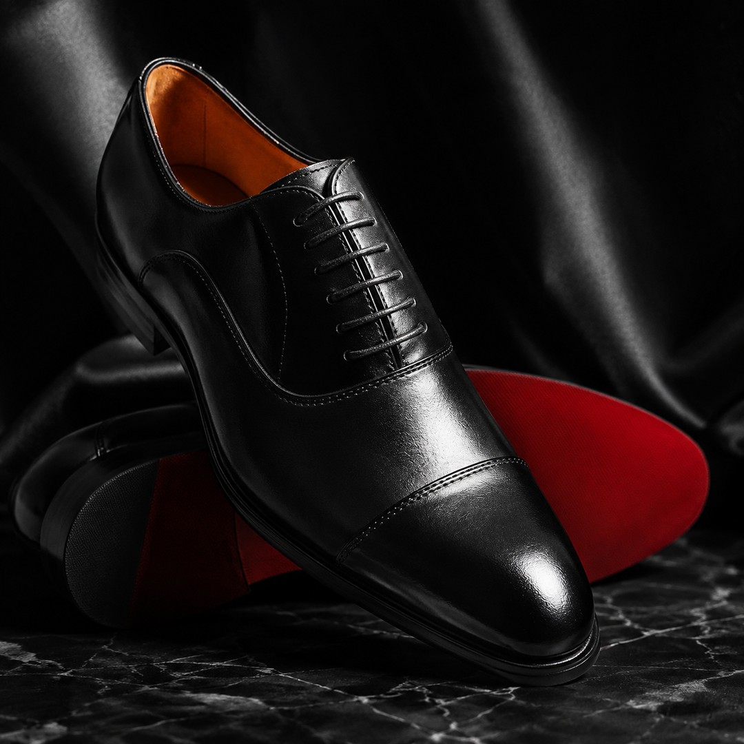 Cardinale Red Sole Oxfords