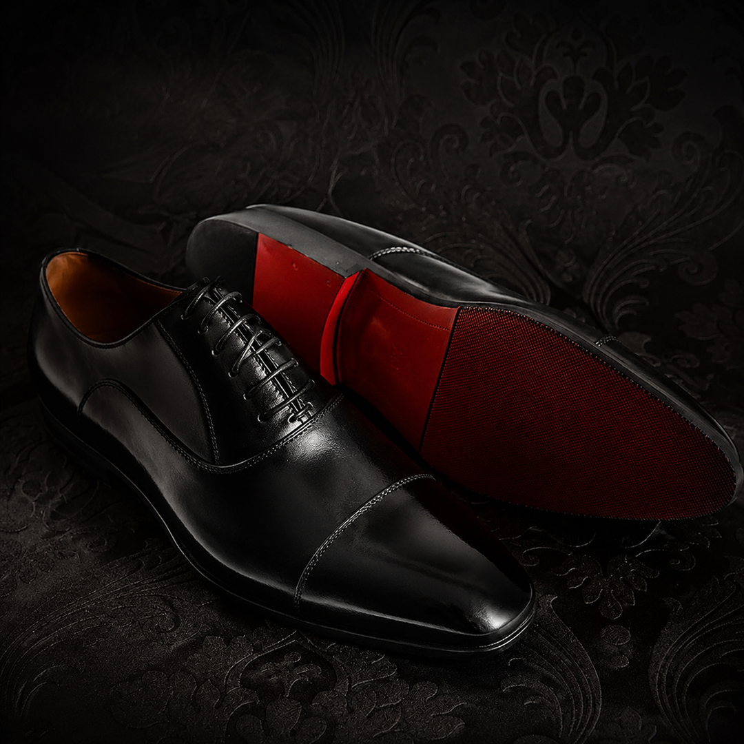 Cardinale Red Sole Oxfords