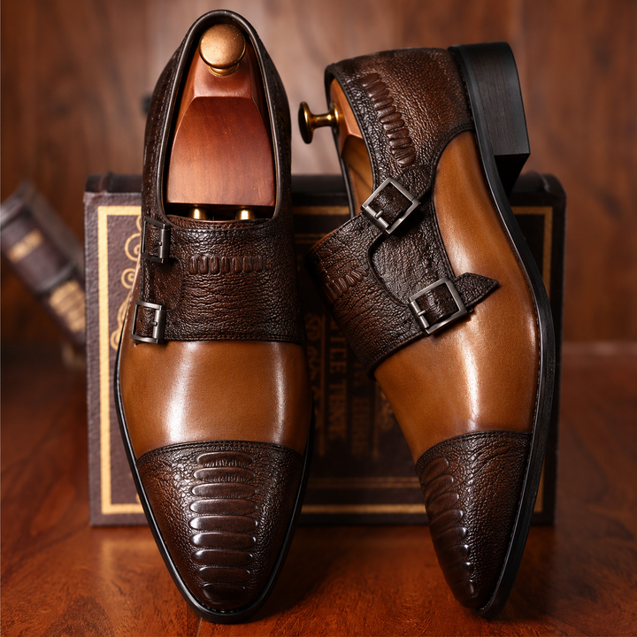 Cavalieri Double Monk Shoes
