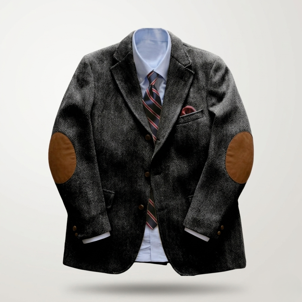 Calder Herringbone Blazer