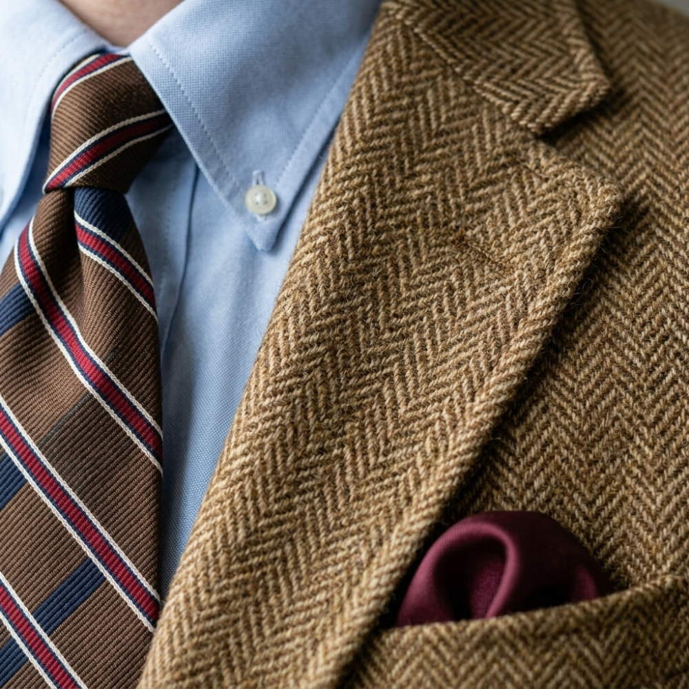 Calder Herringbone Blazer