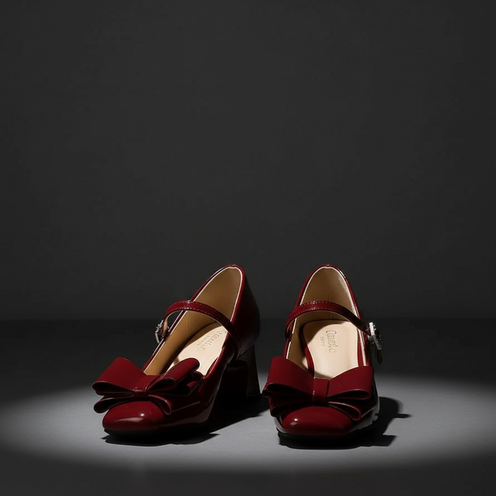 Carmine Bow Heels