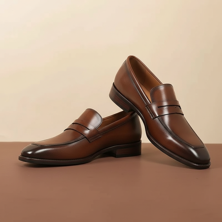 Caruso Leather Loafers