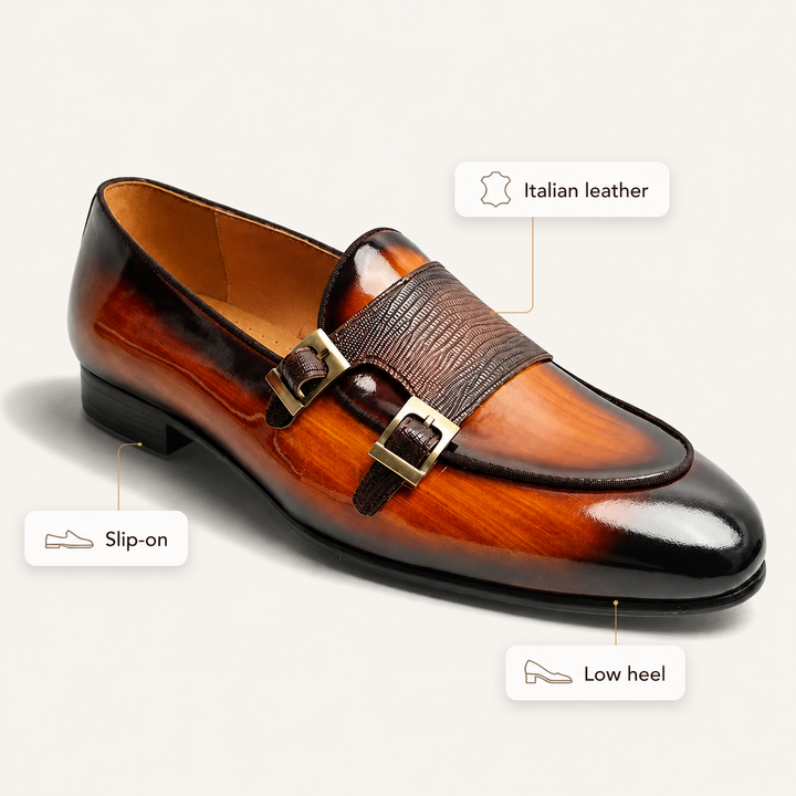 Marcelli Monk Loafers