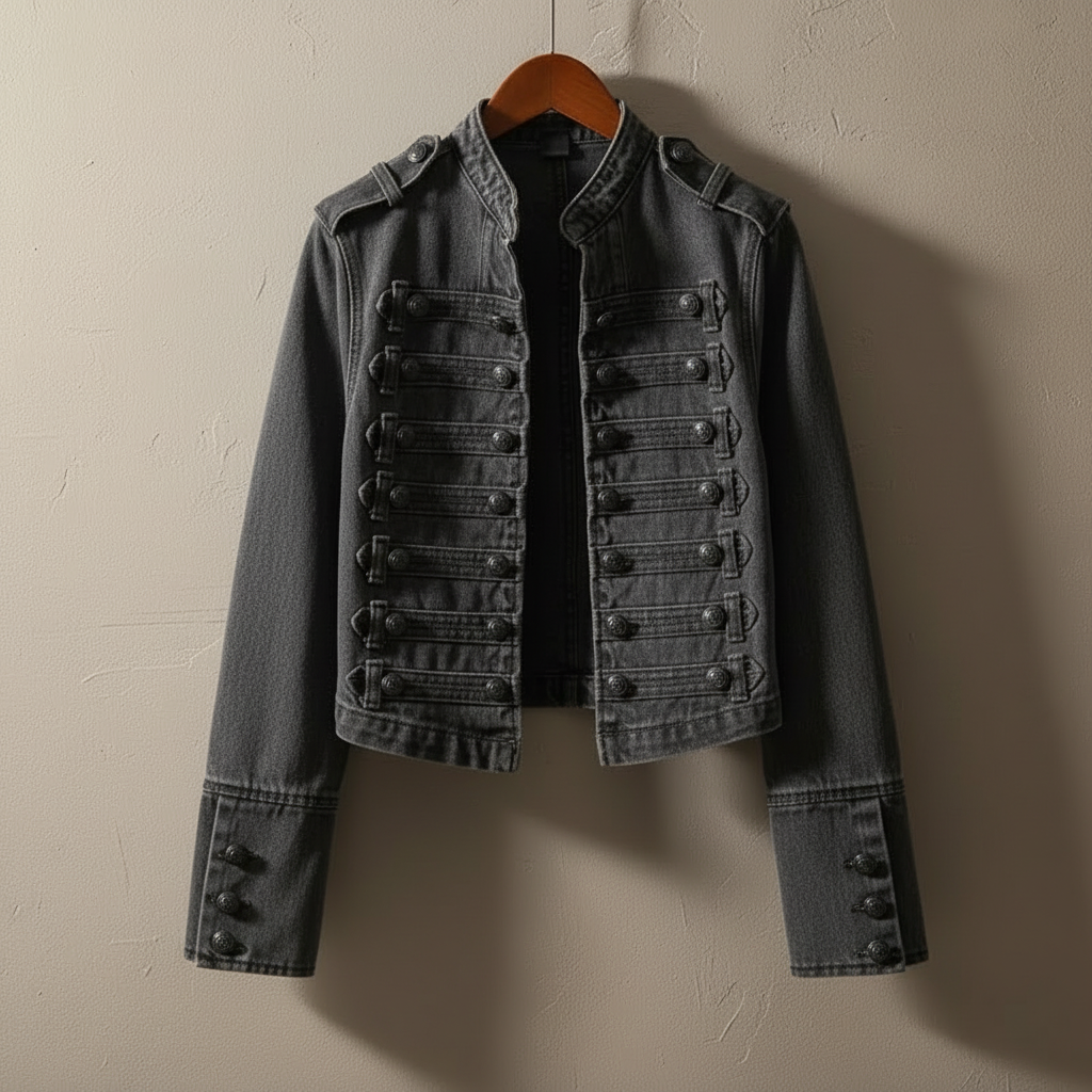 Cadence Cropped Denim Jacket