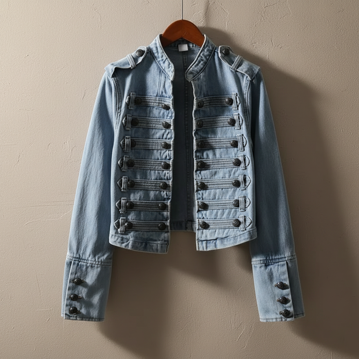 Cadence Cropped Denim Jacket
