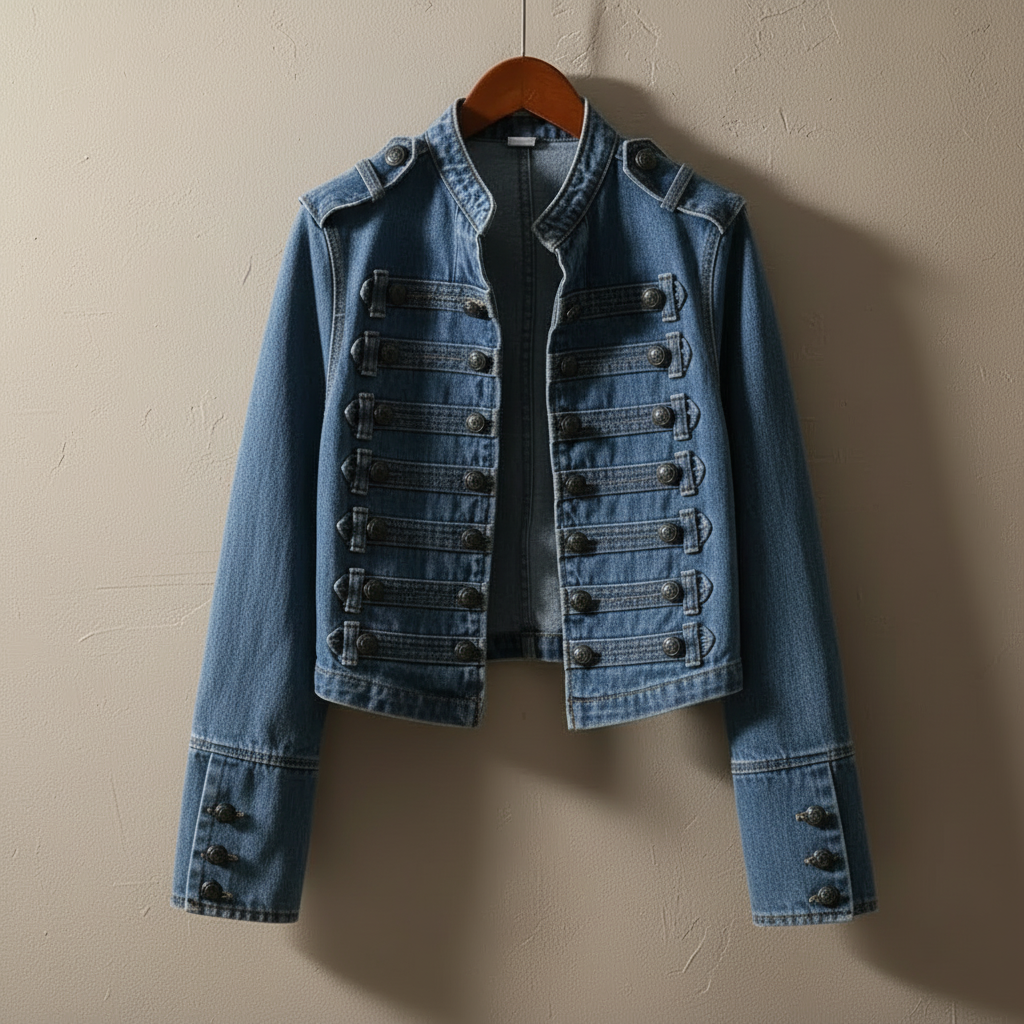Cadence Cropped Denim Jacket