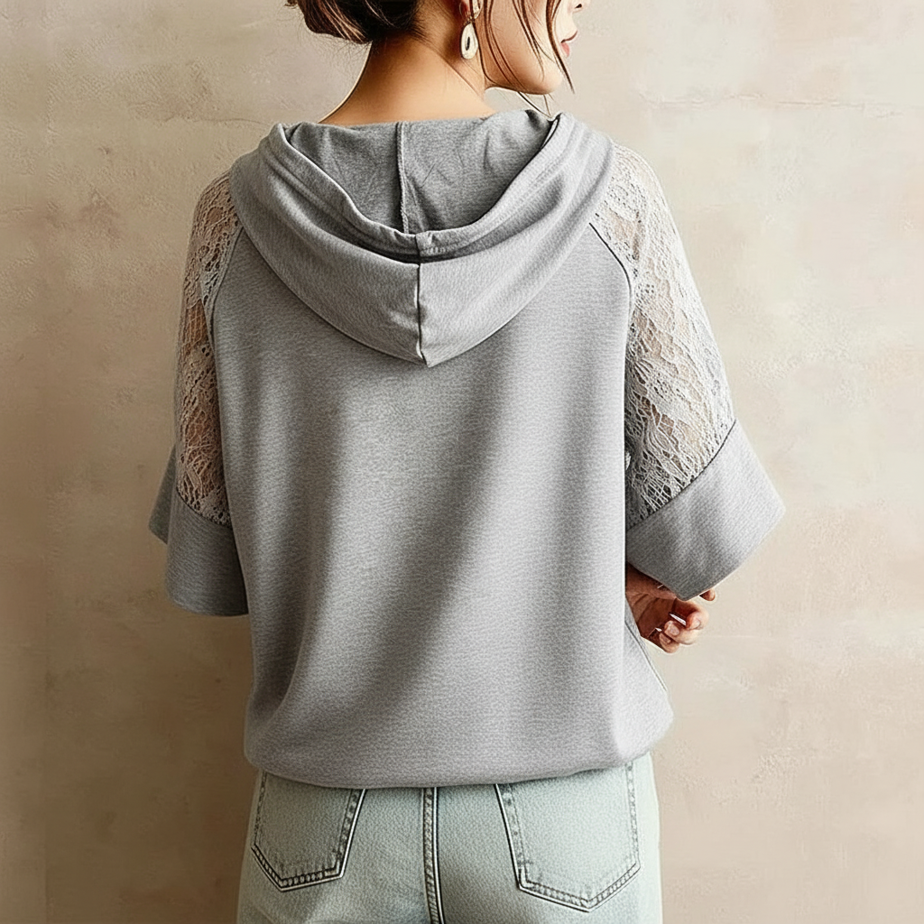 Evelina Lace Hoodie