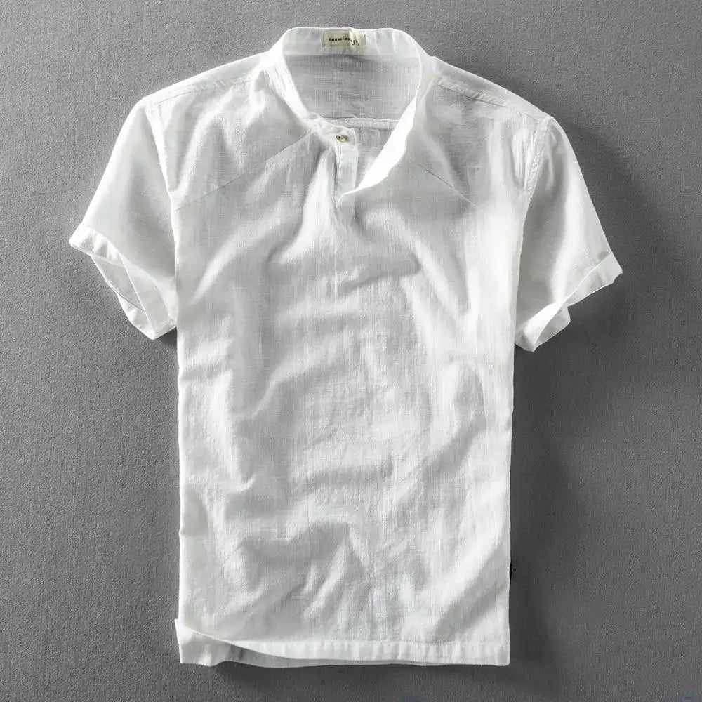 Portofino Linen Henley