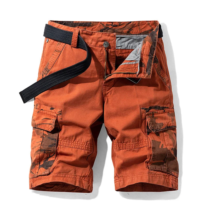 Pattuglia Camo-Trim Cargo Shorts