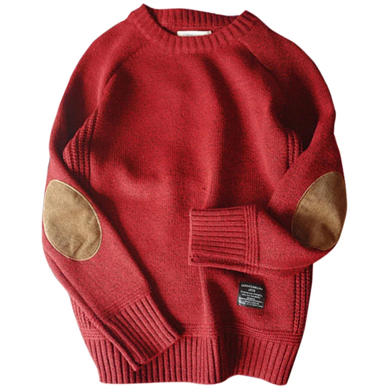 Gomito Elbow-Patch Knit Sweater