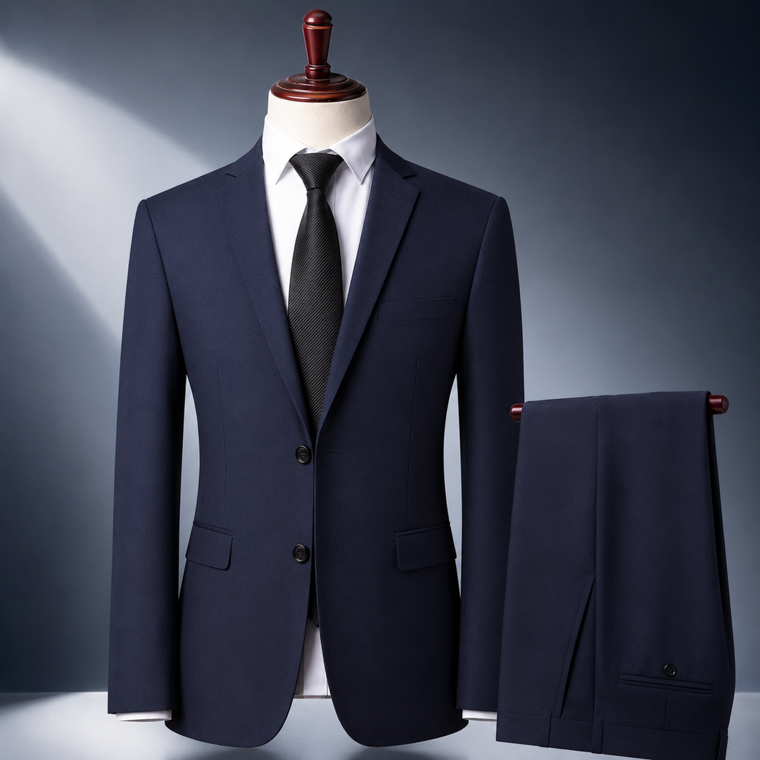 Halston Notch Lapel Suit