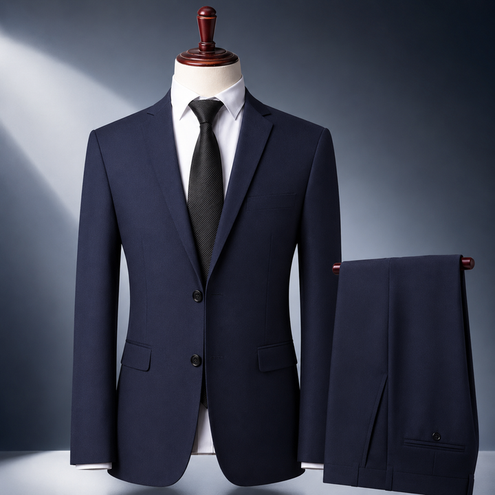 Halston Notch Lapel Suit