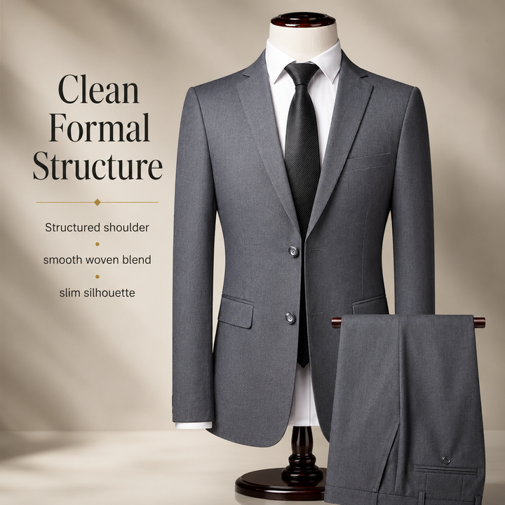 Halston Notch Lapel Suit