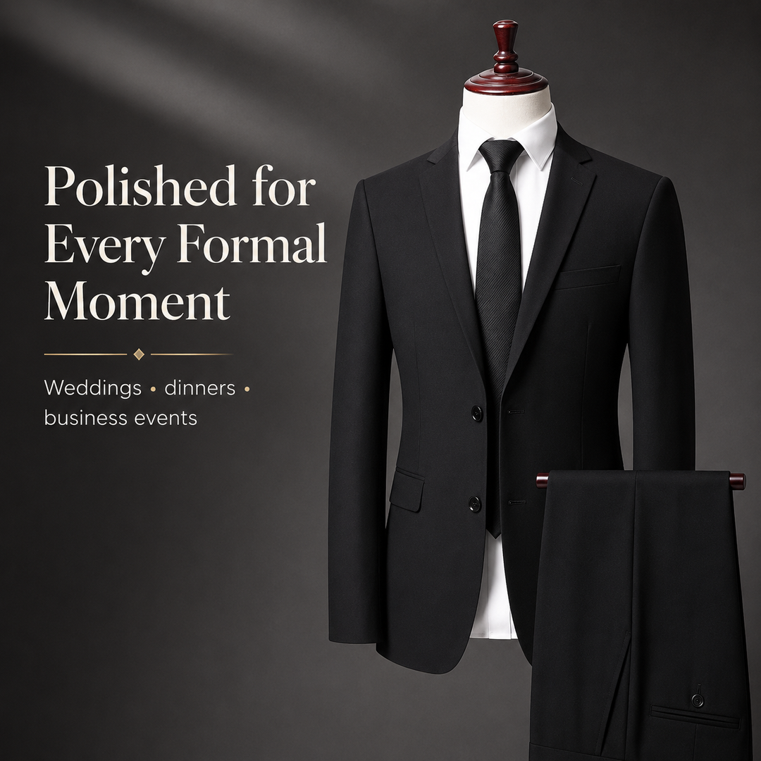 Halston Notch Lapel Suit