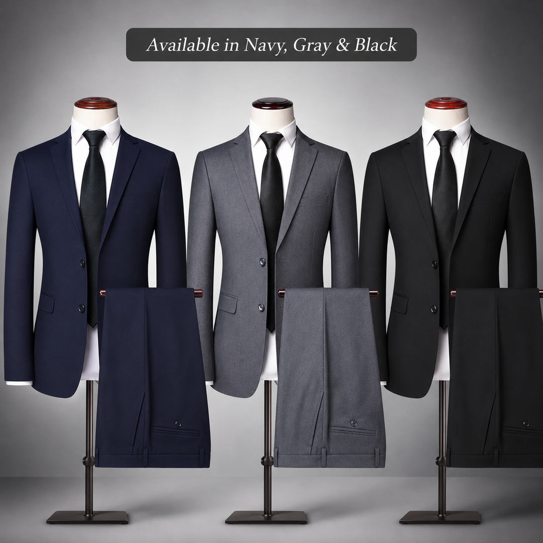 Halston Notch Lapel Suit
