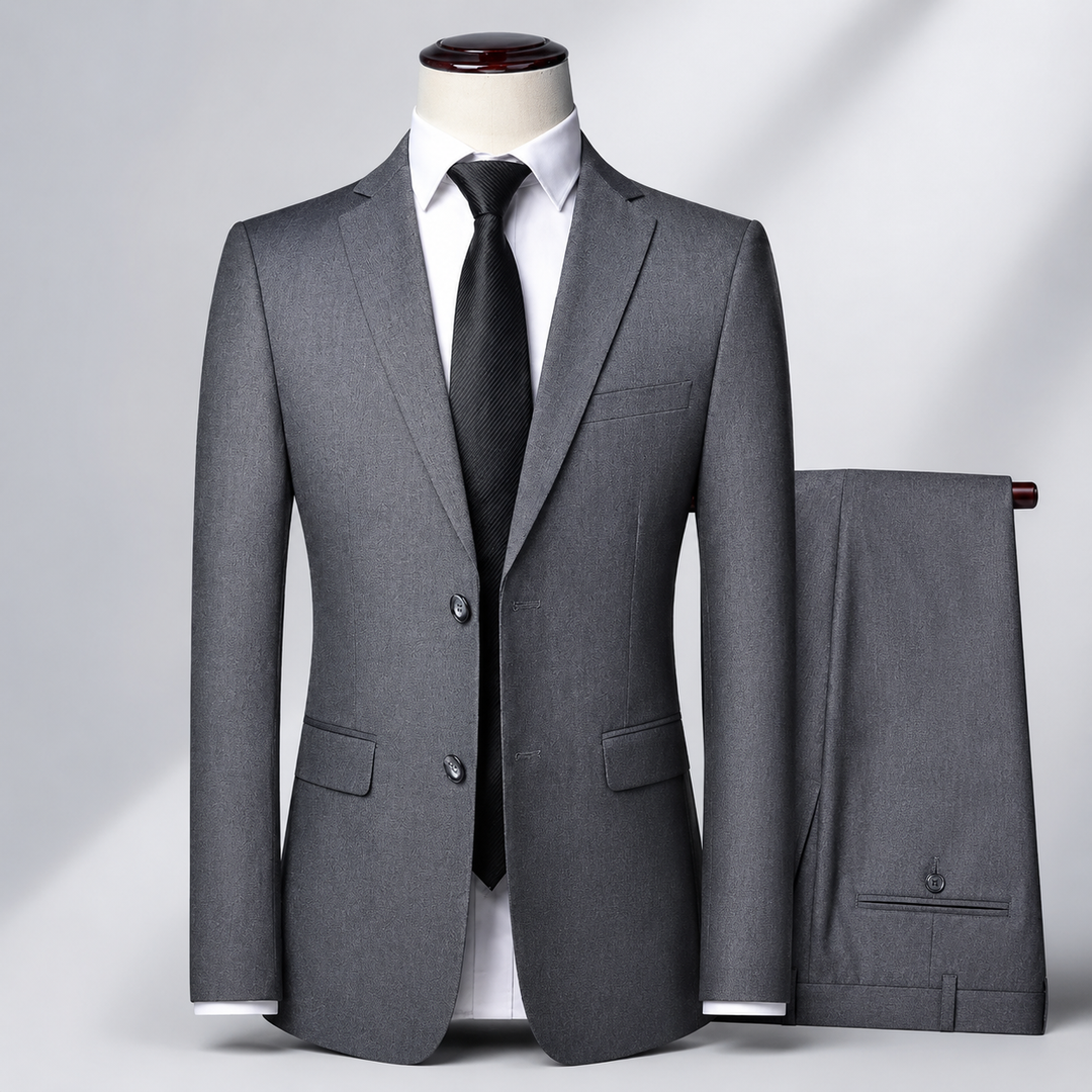 Halston Notch Lapel Suit