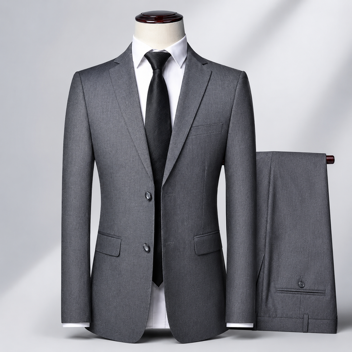 Halston Notch Lapel Suit