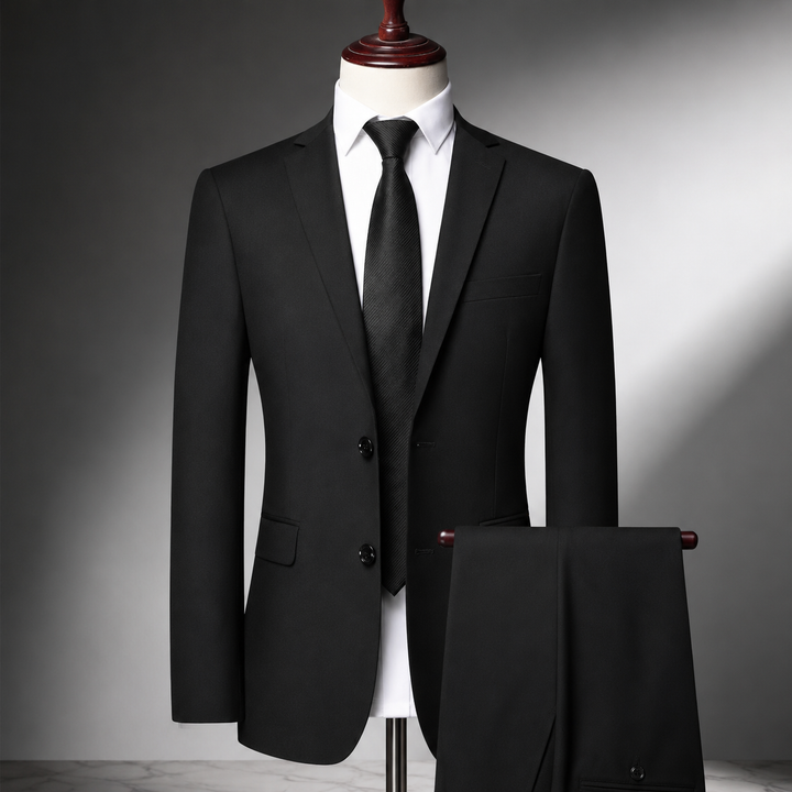 Halston Notch Lapel Suit