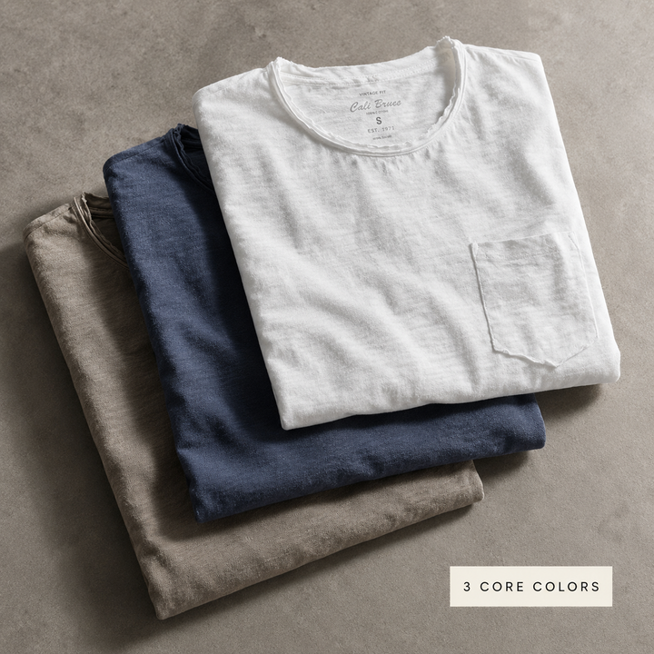 Sunfade Slub Cotton Tee