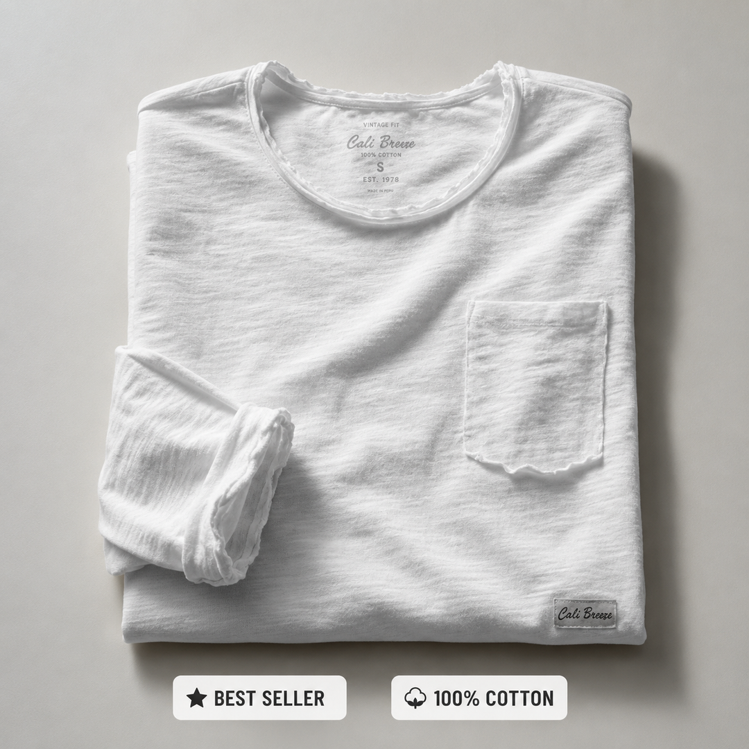Sunfade Slub Cotton Tee