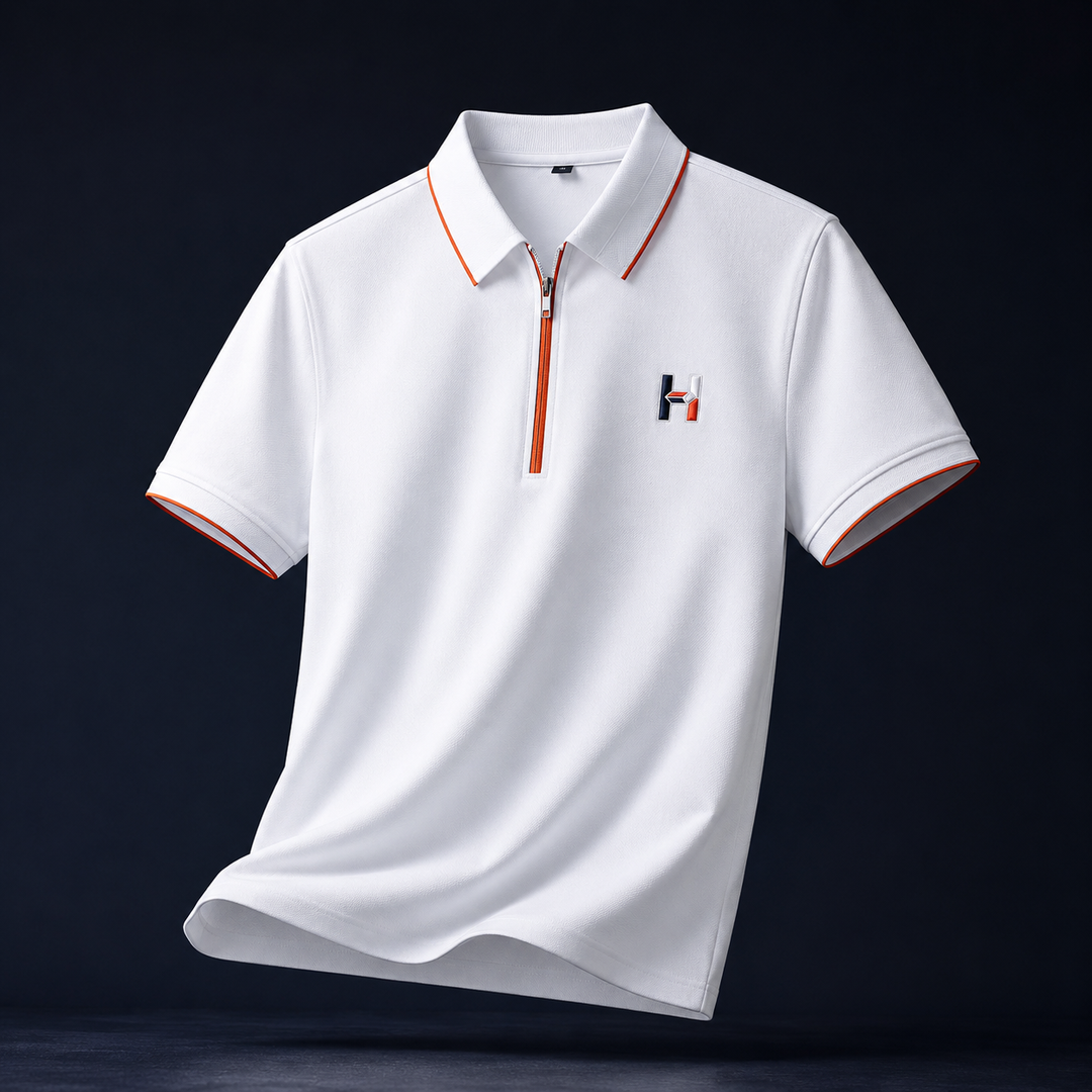 Halsted Zip Polo