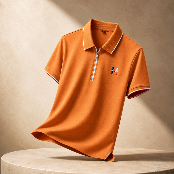 Halsted Zip Polo