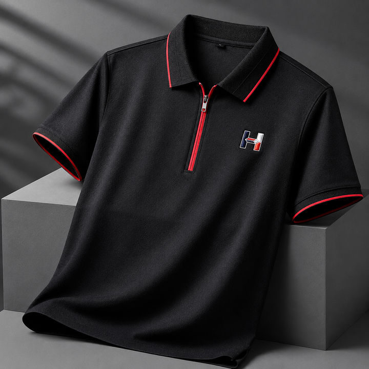 Halsted Zip Polo
