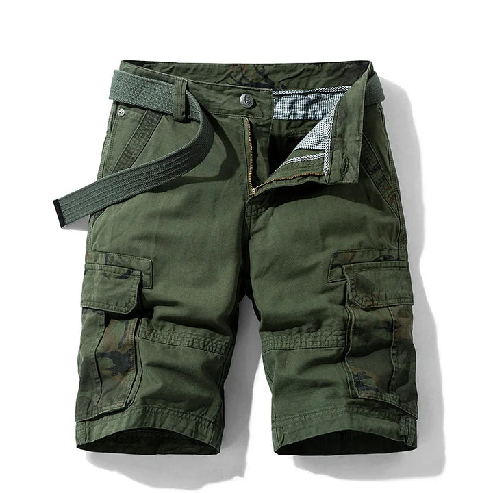 Pattuglia Camo-Trim Cargo Shorts