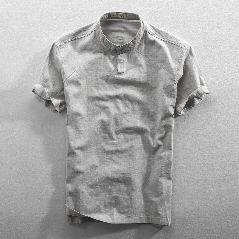 Portofino Linen Henley
