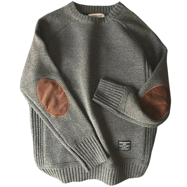 Gomito Elbow-Patch Knit Sweater