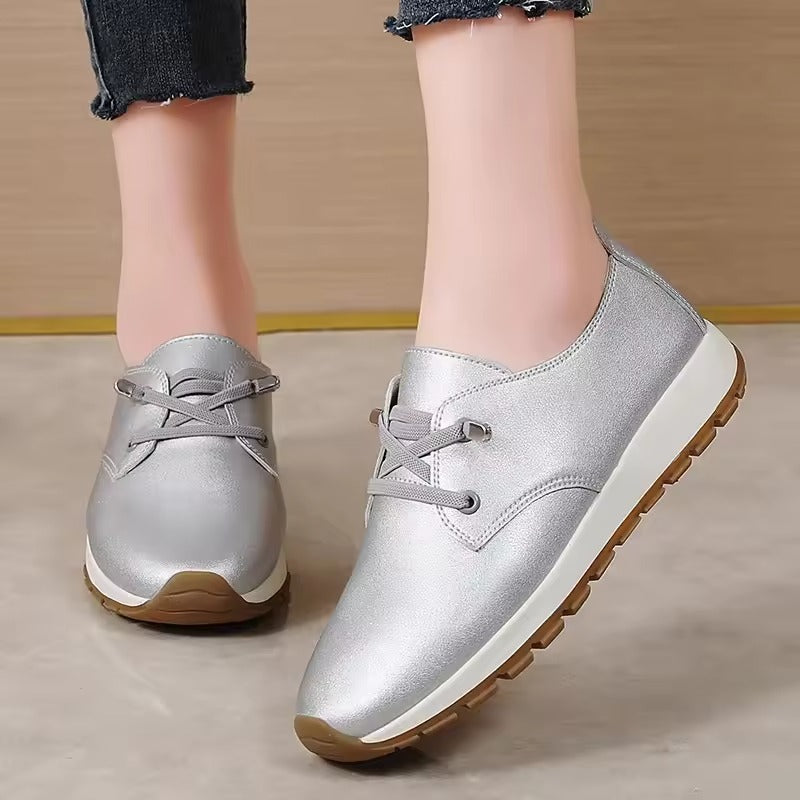 Mara Leather Sneakers