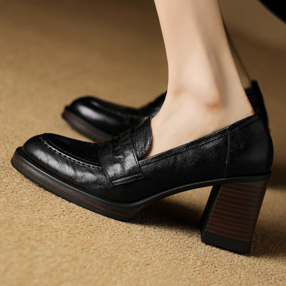 Marcella Pennyblock Loafers