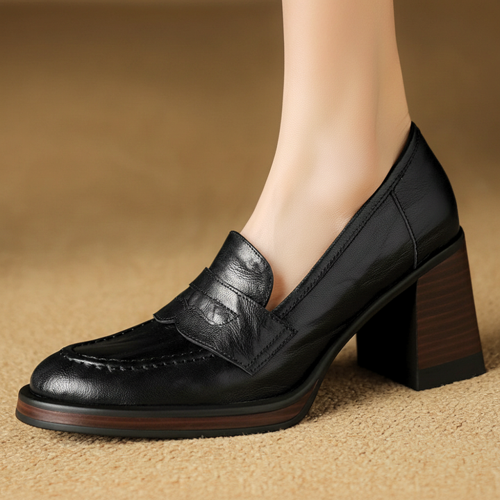 Marcella Pennyblock Loafers