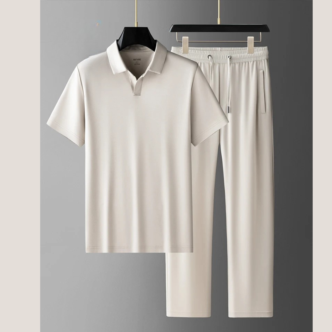 Sorrento Silk Polo Set