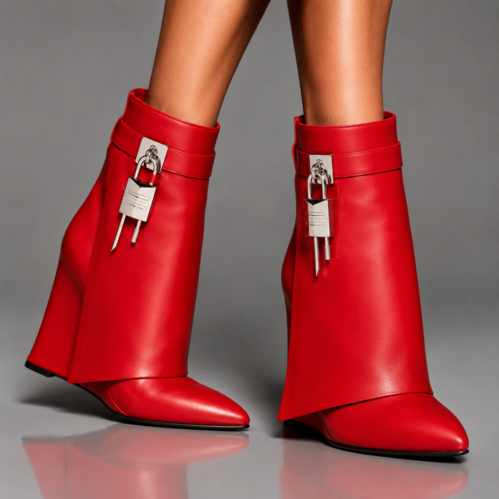 Moda Padlock Boots