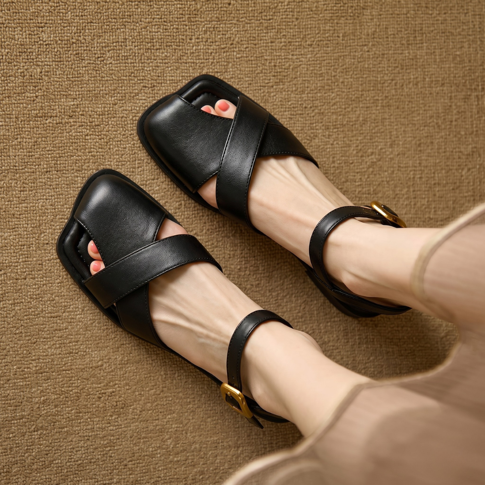 Portofino Leather Sandals