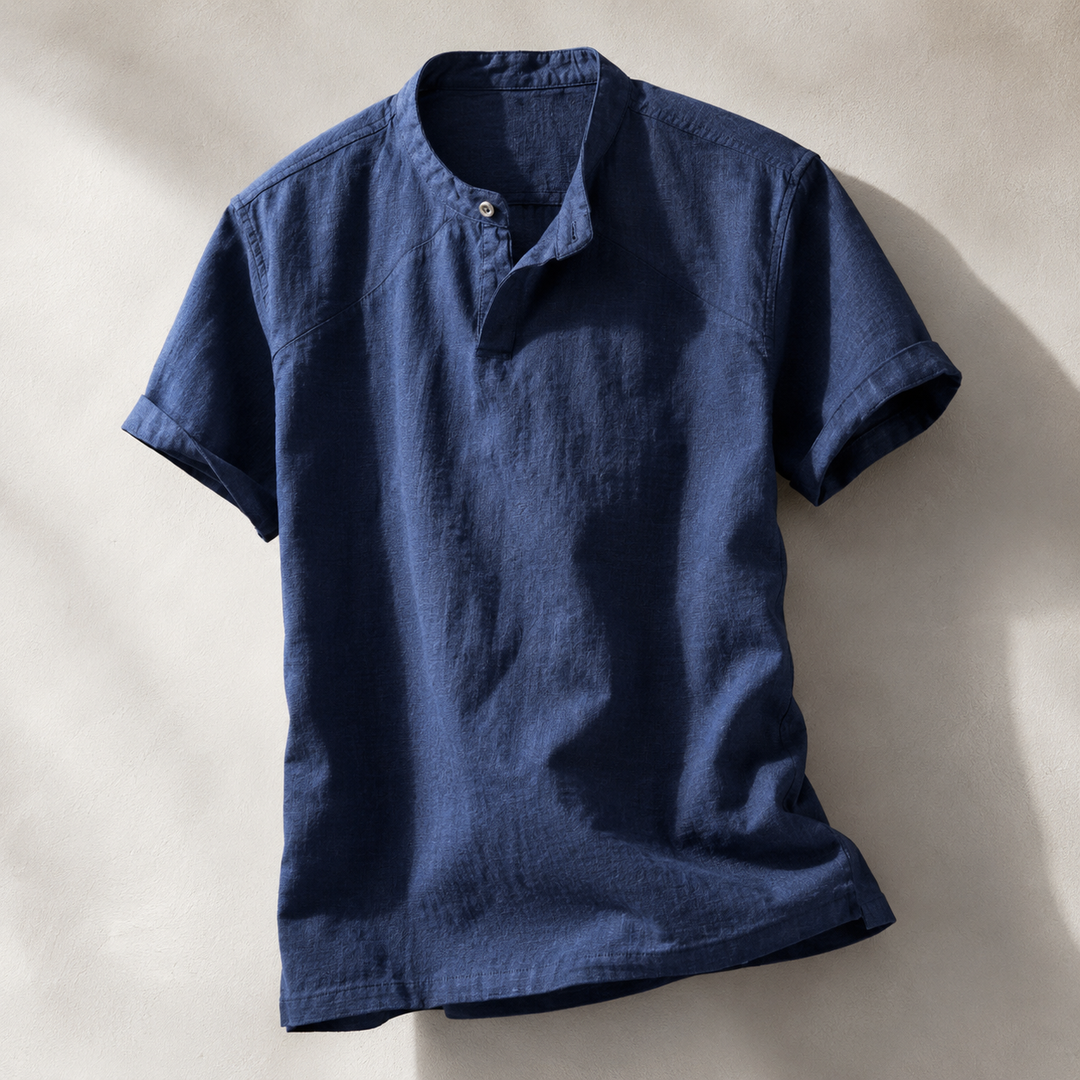 Portofino Linen Henley