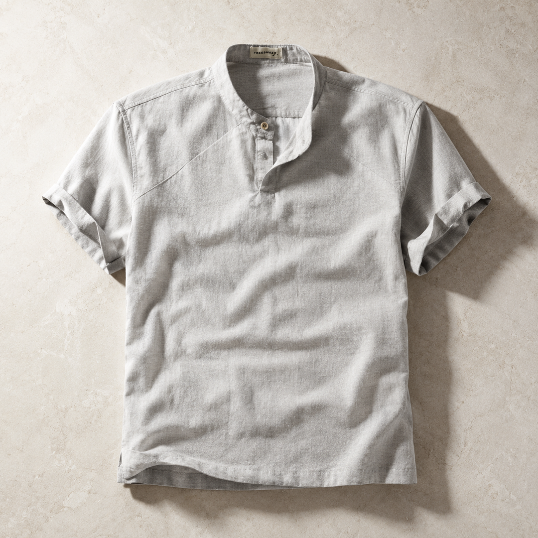 Portofino Linen Henley
