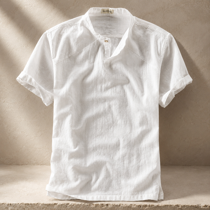 Portofino Linen Henley