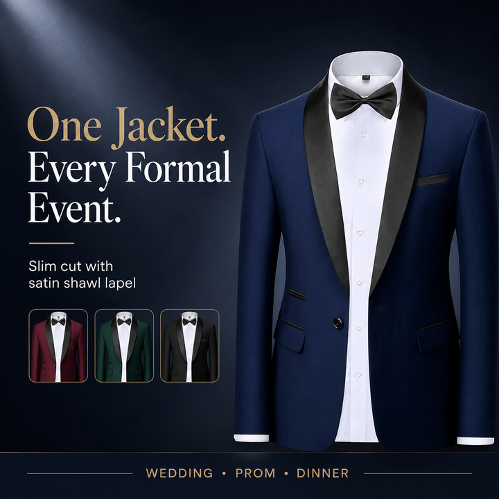 Marquee Shawl Tuxedo Jacket