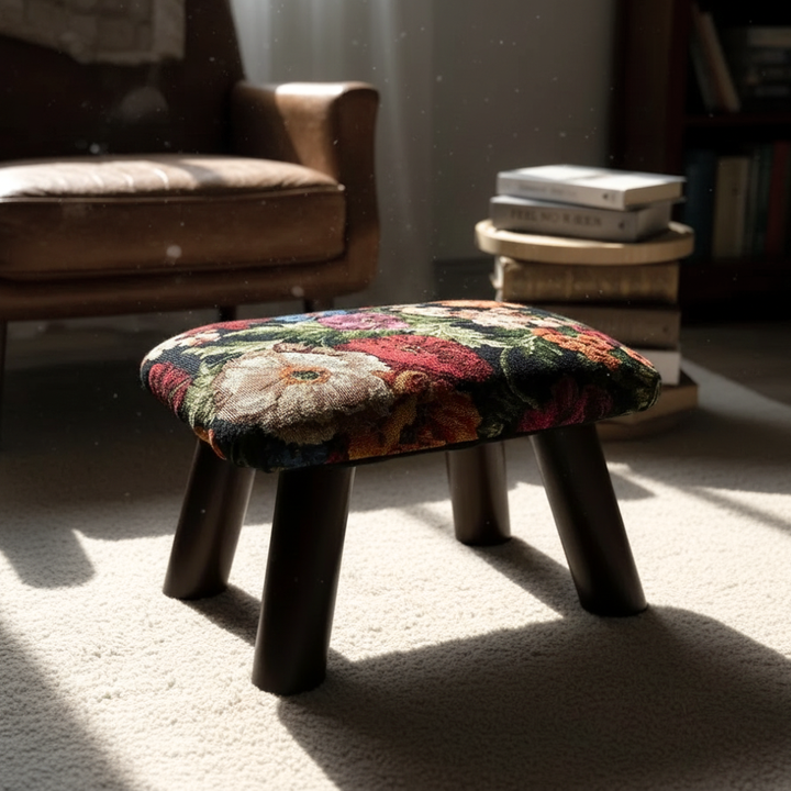 Rosalie Tapestry Footstool