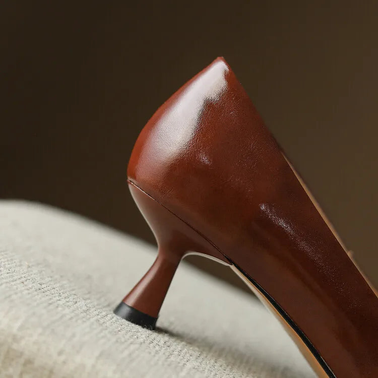 Loxley Penny Leather Pumps