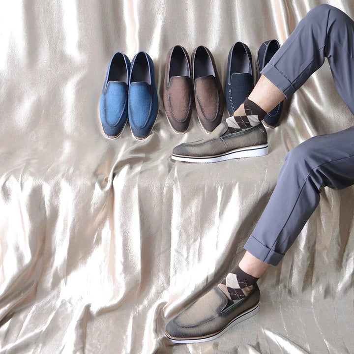 Venturo Leather Leisure Loafers